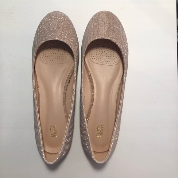 sparkly light pink flats - Picture 7 of 8